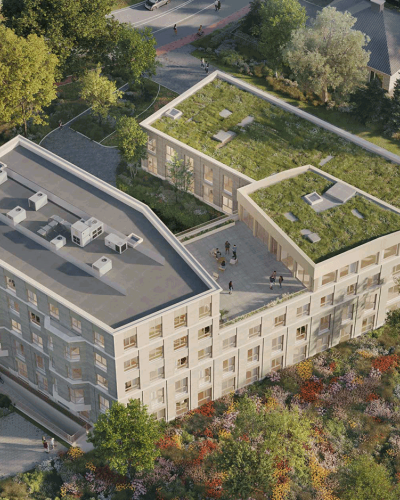 DVL werkt mee aan Studenza: duurzaam studentencomplex in Edegem